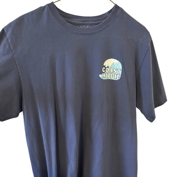 Coast Hippie Blue T-Shirt - Picture 1 of 2